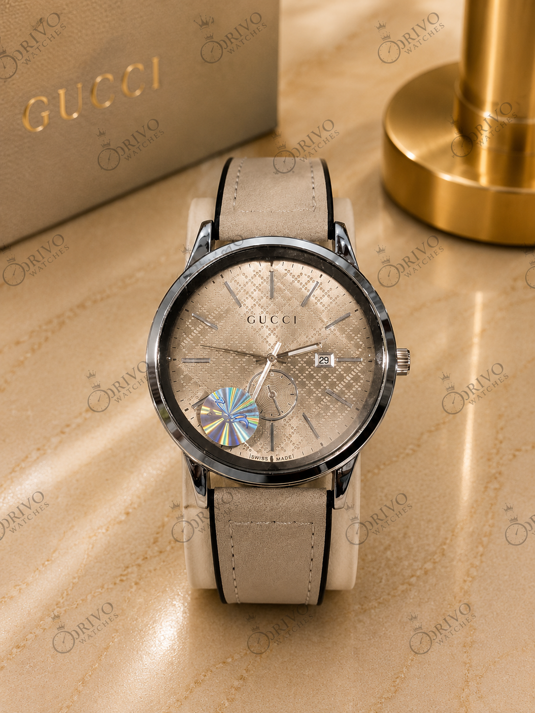 Orivo Pvc Strap Wrist Watches (GUCCI)
