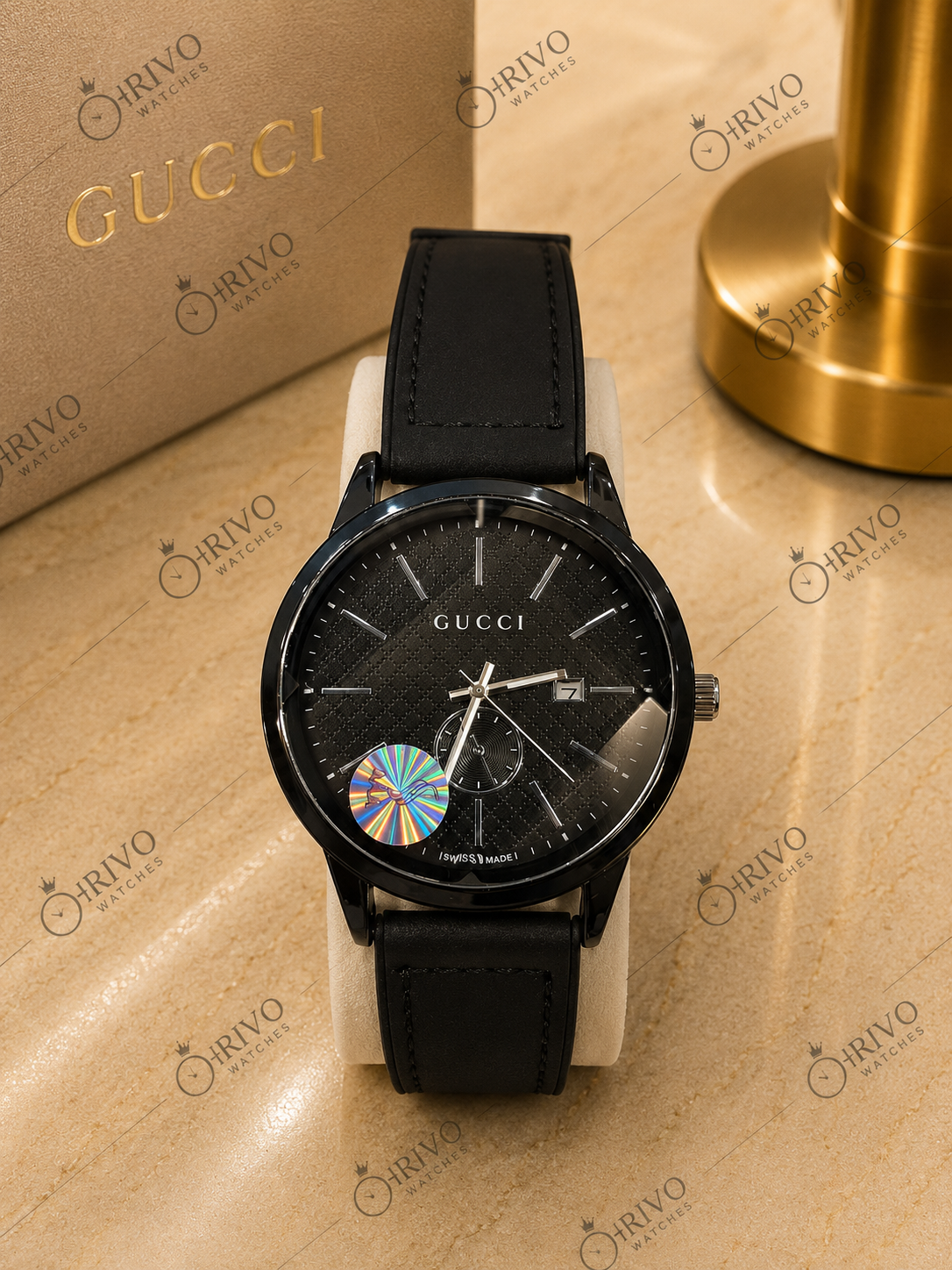 Orivo Pvc Strap Wrist Watches (GUCCI)